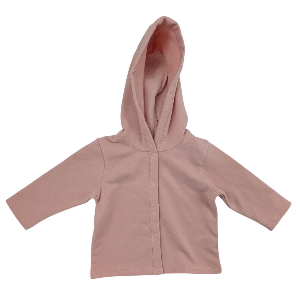 Nordstrom Baby Pink Jacket and Heart Long Sleeved Bodysuit 6M - Picture 3 of 10
